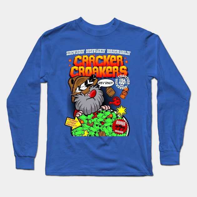 Cracker Croakers Long Sleeve T-Shirt by boltfromtheblue